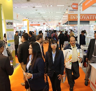 Attendees at Vitafoods India
